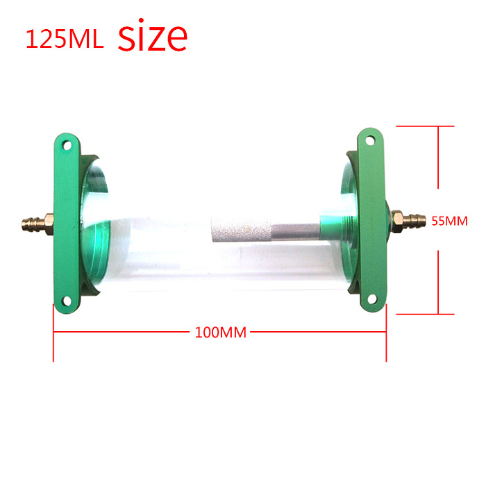 CNC Made Transparent Fuel Tank CRRCPRO Anti-bubble 125ml 250ml Fuel Tank for RC Jet Aircraft Airplane Model Toys