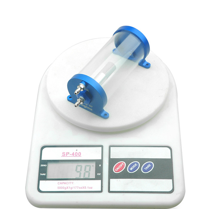 CNC Made Transparent Fuel Tank CRRCPRO Anti-bubble 125ml 250ml Fuel Tank for RC Jet Aircraft Airplane Model Toys
