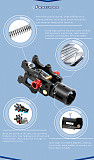 4PCS Z16 / Z30 / Z22 CNC Aluminum Folding Arm Tube Joint DIY for Dia 16mm 25mm 30mm Automatic Auto RC Quadcopter Multirotor