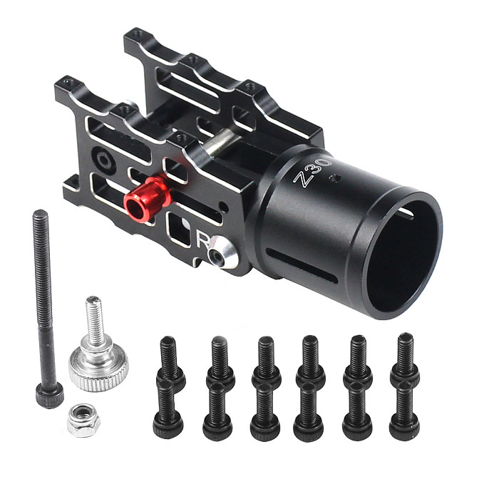 4PCS Z16 / Z30 / Z22 CNC Aluminum Folding Arm Tube Joint DIY for Dia 16mm 25mm 30mm Automatic Auto RC Quadcopter Multirotor