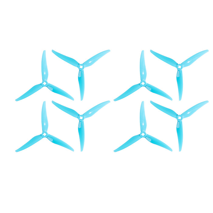 6/12 Pairs Gemfan Hurricane SL 5125 5.1inch 3-blade 1.5mm FPV Racing Freestyle Propeller for RC Drone Iflight Nazgul5 Upgrade
