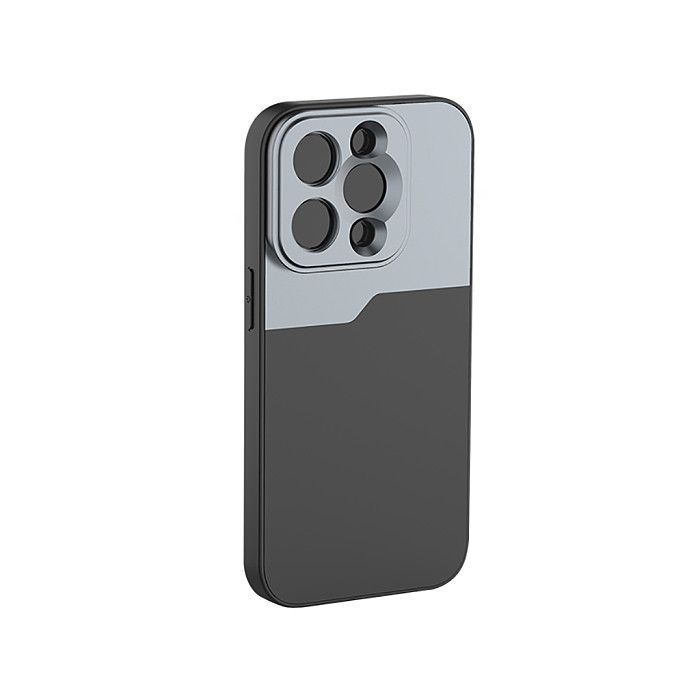 17MM Thread Mobile Phone Case for iPhone 15 14 12 13 Pro Max Smartphone Vlog Protective Cover Anamorphic Macro Wide Angle Lens
