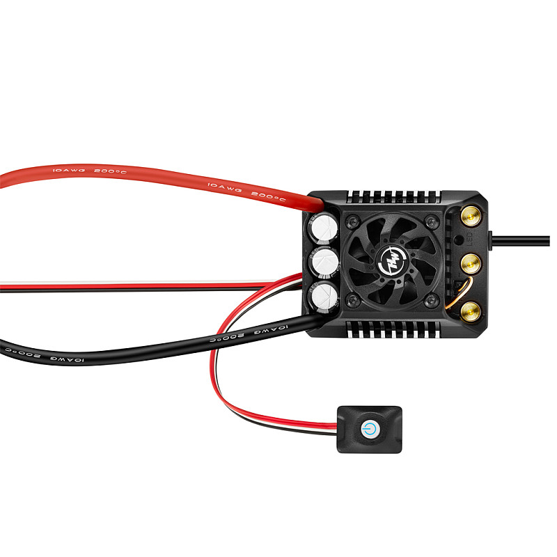 Hobbywing EZRUN MAX6 G2 200A 3-8s Brushless Sensored ESC w/ EZRUN 4990SD 5-8.4V G2-1650KV 1250KV Motor
