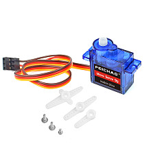 FEICHAO MG90S 9g Metal/Plastic Gear RC Micro Servo for RC Model Truck Boat Racing Car Helicopter Airplane and Robot