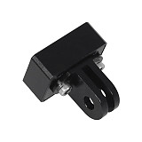 Mini V Lock 1/4 Base Mount Quick Release Clamp for GoPro Hero 12 11 10 9 Action Camera Battery Cover Fast Install Tripod Adapter