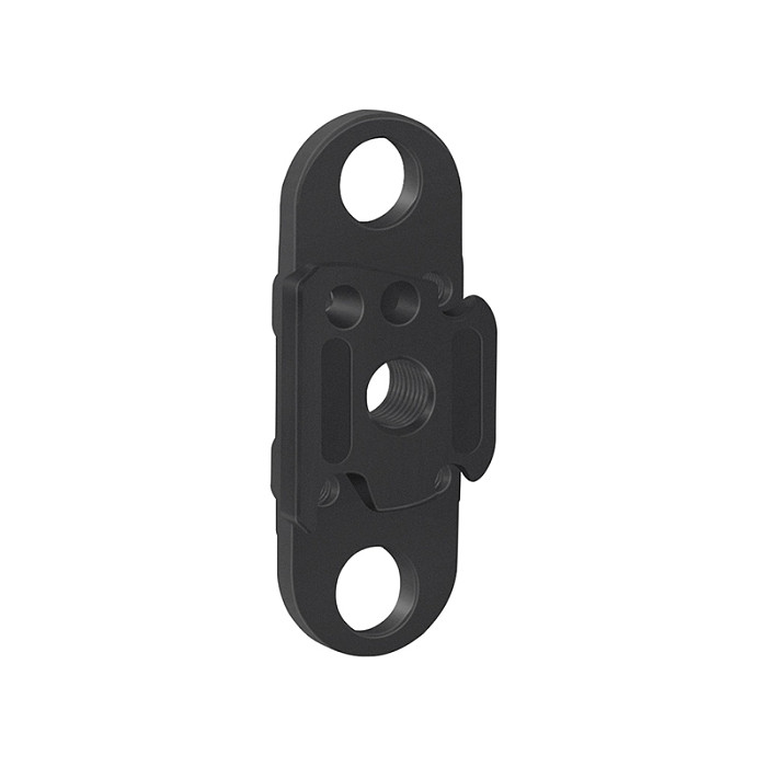 Mini V Lock 1/4 Base Mount Quick Release Clamp for GoPro Hero13 12 11 10 9 Action Camera Battery Cover Fast Install Tripod Adapter