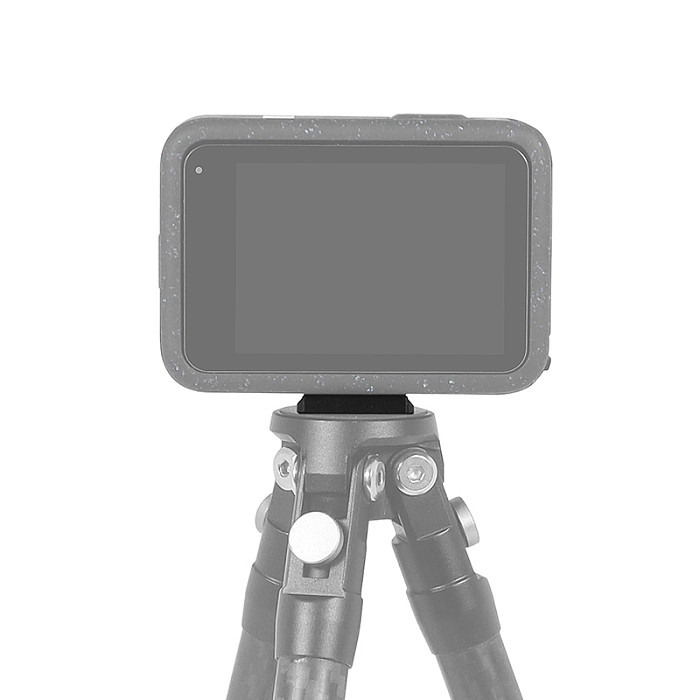 Mini V Lock 1/4 Base Mount Quick Release Clamp for GoPro Hero13 12 11 10 9 Action Camera Battery Cover Fast Install Tripod Adapter