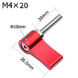 BGNing Aluminum L-type Tighten Handle Screw Locking 7-shaped Adjustable knob Screw M5 M4 Adjustable Screws DSLR Camera