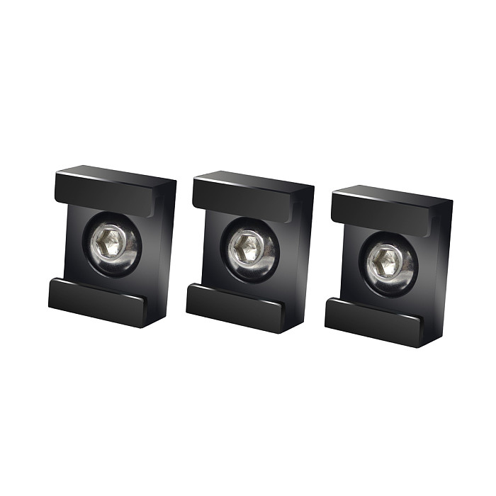 3PCS Hot Shoe Mount Adapter Metal Hotshoe 1/4  Screw for DSLR Camera Cage Bracket Umbrella Holder Flash LED Trigger Cold Shoe