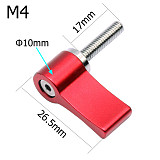 BGNing Aluminum L-type Tighten Handle Screw Locking 7-shaped Adjustable knob Screw M5 M4 Adjustable Screws DSLR Camera