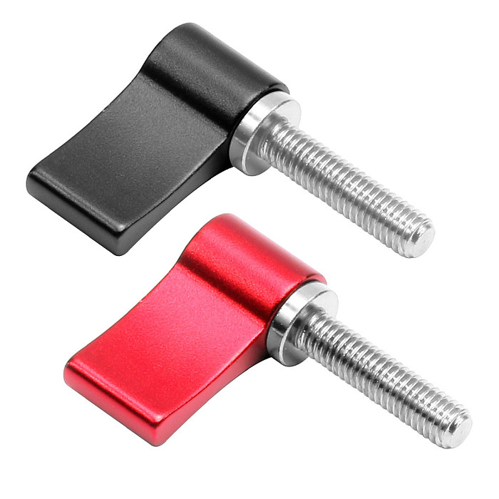 BGNing Aluminum L-type Tighten Handle Screw Locking 7-shaped Adjustable knob Screw M5 M4 Adjustable Screws DSLR Camera