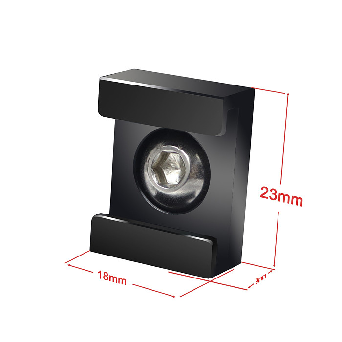 3PCS Hot Shoe Mount Adapter Metal Hotshoe 1/4  Screw for DSLR Camera Cage Bracket Umbrella Holder Flash LED Trigger Cold Shoe