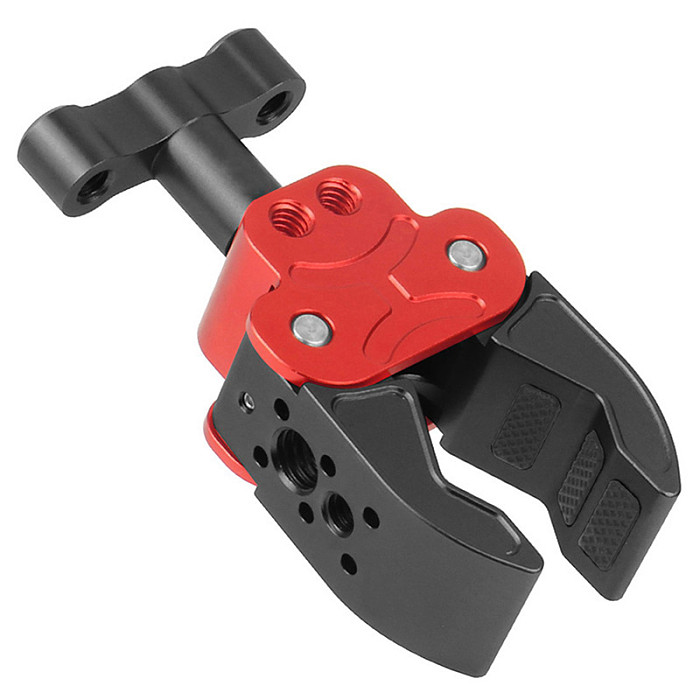 Super Clamp Crab Ball Head Magic Arm Kit Multi-Function DSLR Camera Pole Fixing Mount Clip Extention for GoPro13/Canon/Nikon/Sony Tripod