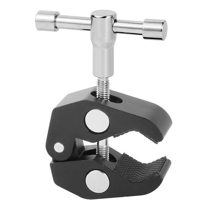 Super Clamp Crab Ball Head Magic Arm Kit Multi-Function DSLR Camera Pole Fixing Mount Clip Extention for GoPro13/Canon/Nikon/Sony Tripod