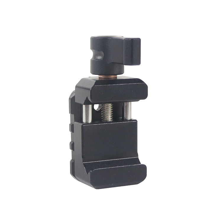 Quick Release NATO Rail Clamp 1/4  3/8  Mounting Holes for Cold Shoe Monitor Support DSLR Camera Cage Rig Extension Magic Arm