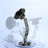 17mm Ball Joint Metal Aluminum Alloy Car Mount Adhesive Base Console And 360 Rotation Magnetic Fixed Floating Screen