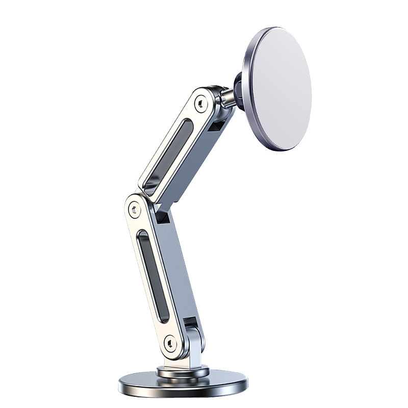 17mm Ball Joint Metal Aluminum Alloy Car Mount Adhesive Base Console And 360 Rotation Magnetic Fixed Floating Screen