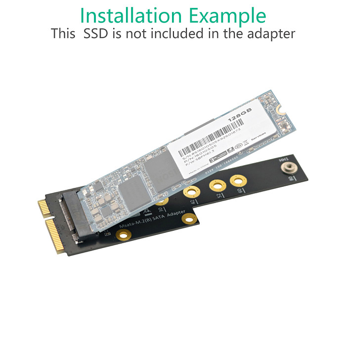For M.2 NGFF NVME M-key/B Key SSD to Mini PCI-E Adapter Card Support 2230/2242/2260/2280 M.2 B/M Key SSD Mini PCIe Convert Card