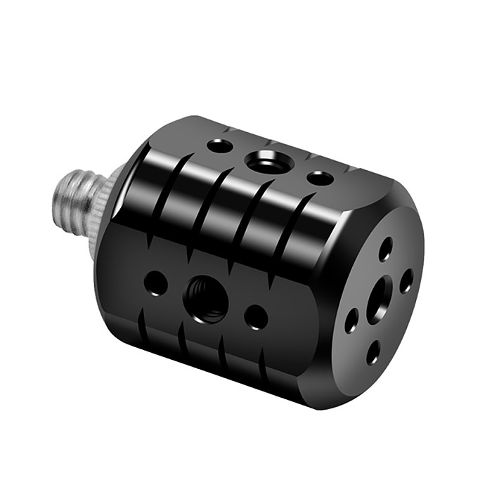 Tripod Adapter 3/8 1/4 Arri Screw Hole Aluminum Alloy Tripod Extension Mount for DSLR Camera Monitor Fill Light Mic Magic Arm