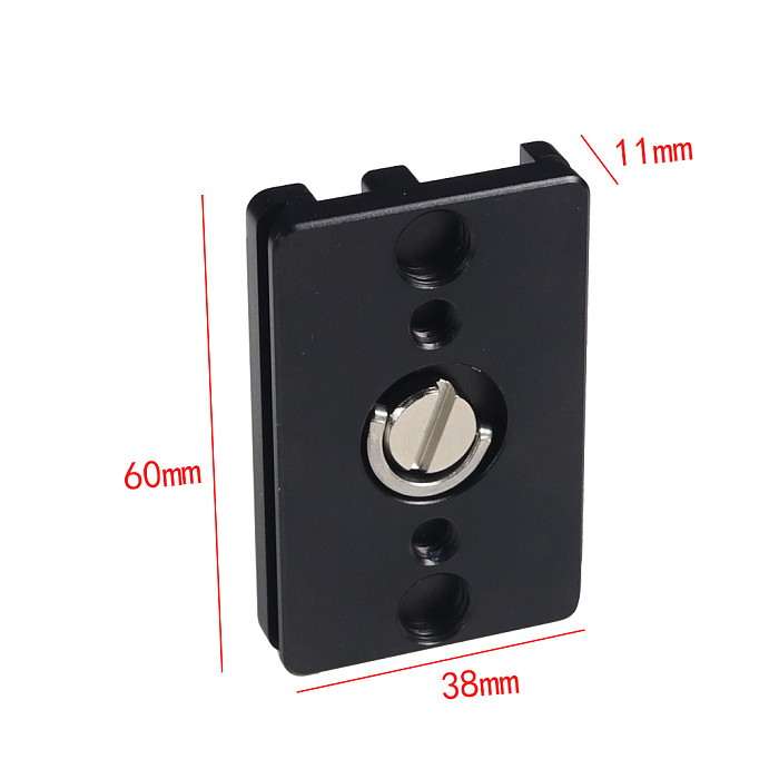 Cable Clamp Block For ARCA Tripod Monopod Quick Release Plate for Ballhead Cable Fixed Lock Winder Camera Data Port Protector