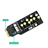 12+6 Pin Wifi and Bluetooth-compatible Module Protector For BCM94360CD/ BCM94331CD/BCM94360CS/ BCM94360CS2/BCM943224PCIEBT2 Card