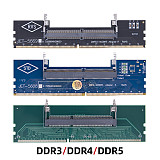Memory Module Adapter Card Test SO-DIMM Laptop To Desktop DDR3/DDR4/DDR5 Drive Protection Card Slot