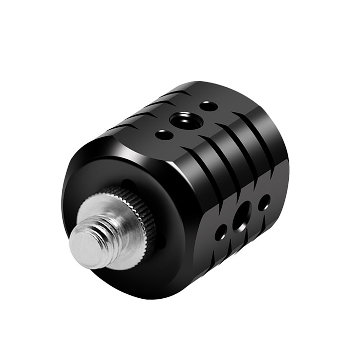 Tripod Adapter 3/8 1/4 Arri Screw Hole Aluminum Alloy Tripod Extension Mount for DSLR Camera Monitor Fill Light Mic Magic Arm