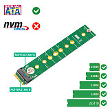 NGFF M.2 B Key Adapter Card SATA Bus SSD To B Key Slot 2230/2242/2252/2260/2280/22110 Expansion Board
