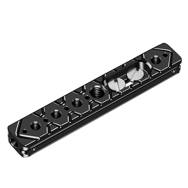 Universal Slide Strip Extension accessories DSLR Camera Rabbit Cage Case Quick Mounting Plate Monitor Expansion Stand