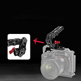Aluminum alloy Universal Quick Assembly Disassembly Handle Rabbit Cage Protection Handle for Canon SONY SLR Camera