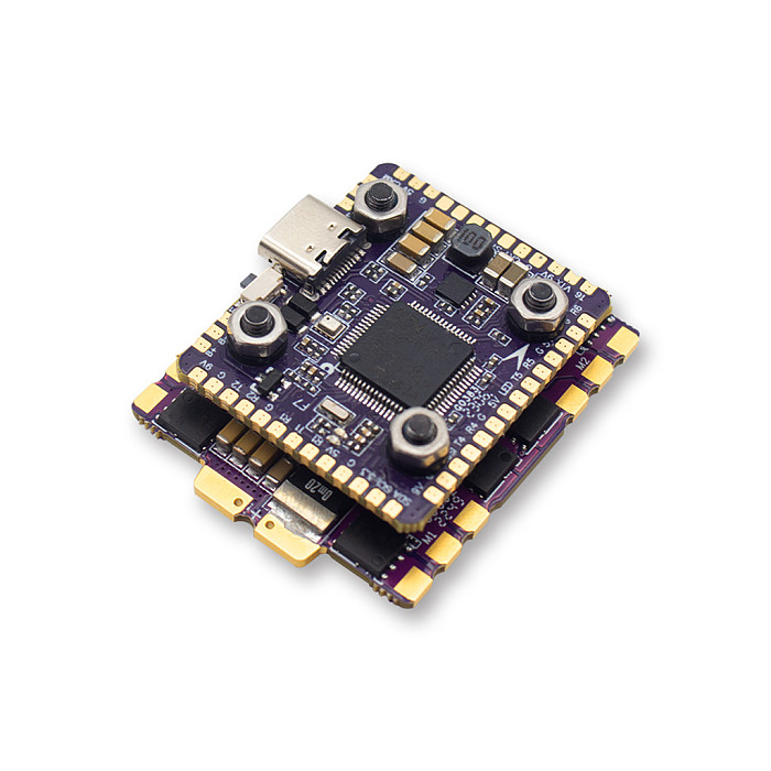 FlyColor Raptor5 Mini Flight Controller 4-in-1 ESC Tower 60A, Suitable For Drone FPV Quadcopter Aircraft