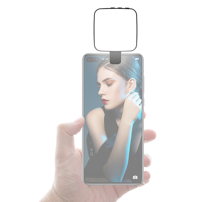 Mini Magnetic Pocket Light for MagSafe for iPhone 12 13 14 15 Series LED Cube Fill Light Lamp with Clip Livestream Video Light