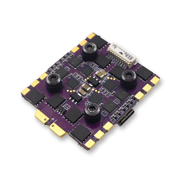 FlyColor Raptor5 Mini Flight Controller 4-in-1 ESC Tower 60A, Suitable For Drone FPV Quadcopter Aircraft