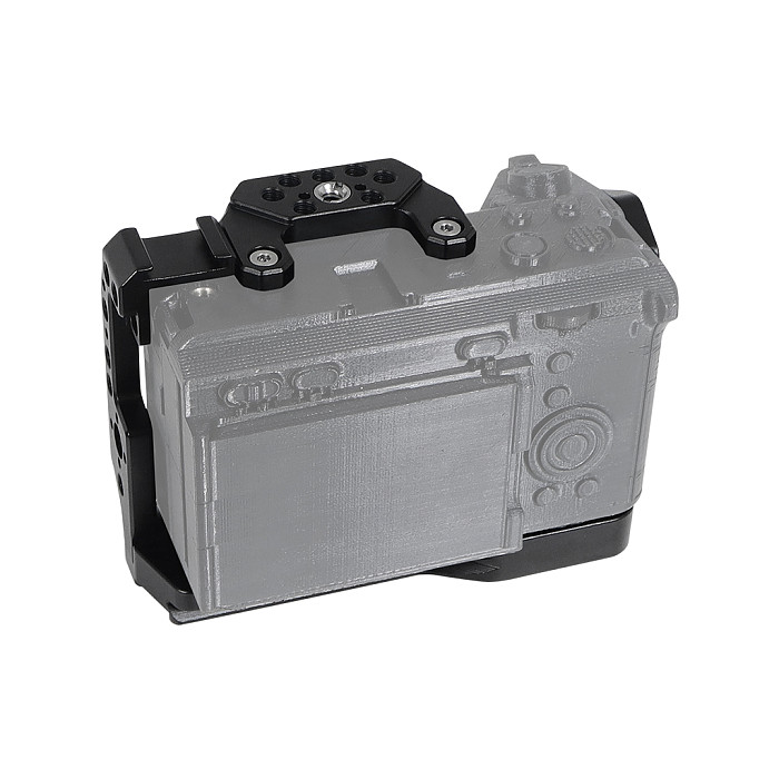 Metal Camera Half Cage For Sony FX3 FX30 Protective Frame 1/4 3/8 ARRI Locating Hole Quick Release for ARCA Tripod Stabilizer