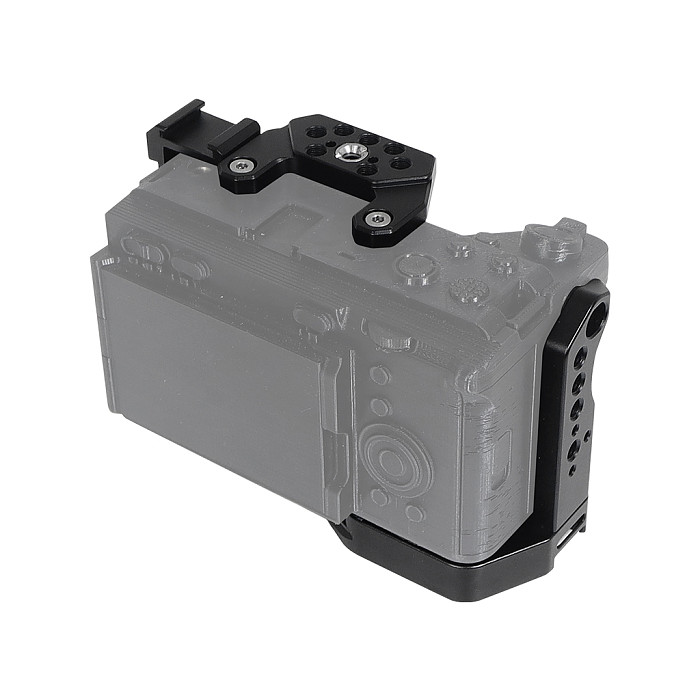 Metal Camera Half Cage For Sony FX3 FX30 Protective Frame 1/4 3/8 ARRI Locating Hole Quick Release for ARCA Tripod Stabilizer