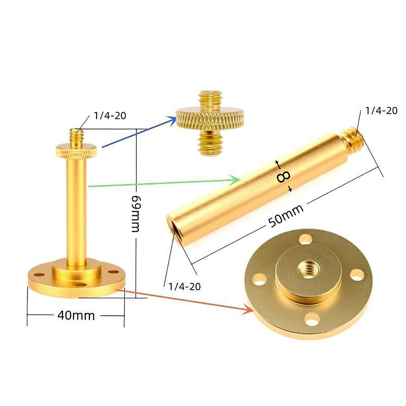 Outdoor Desktop Light Stand Aluminum Alloy Lantern Bracket Detachable Multi-function Lightweight for Picnic BBQ Hiking Equipment