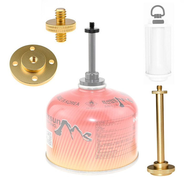 Outdoor Desktop Light Stand Aluminum Alloy Lantern Bracket Detachable Multi-function Lightweight for Picnic BBQ Hiking Equipment
