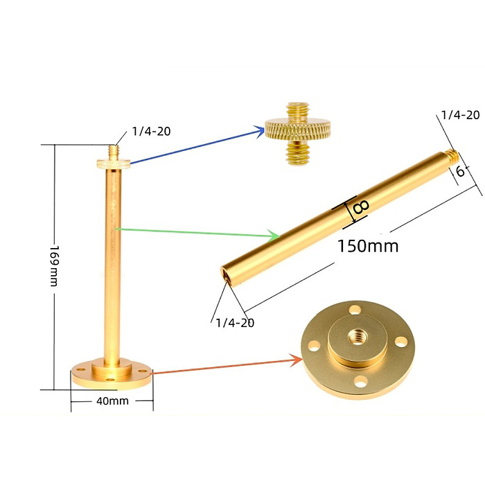 Outdoor Desktop Light Stand Aluminum Alloy Lantern Bracket Detachable Multi-function Lightweight for Picnic BBQ Hiking Equipment