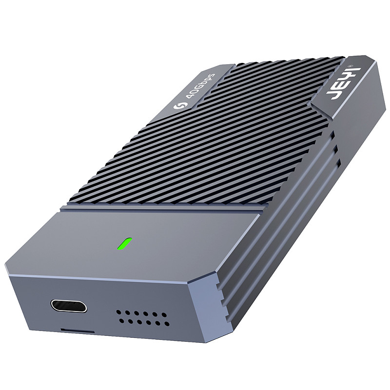 40Gbps USB 4.0 for M.2 NVMe 2280 SSD Enclosure M2 To Type-c Solid State Drive Case Compatible with Thunderbolt4/3 USB 3.2/3.1/3
