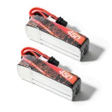 (2PCS)BETAFPV LAVA 2S/3S/4S 450mAh 75C Battery Equipped With An XT30 Connector And The Z-Folding Process