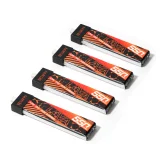 (4PCS)BETAFPV LAVA 1S 550mAh 75C Battery Equipped With a BT2.0 Connector And The Z-Folding Process