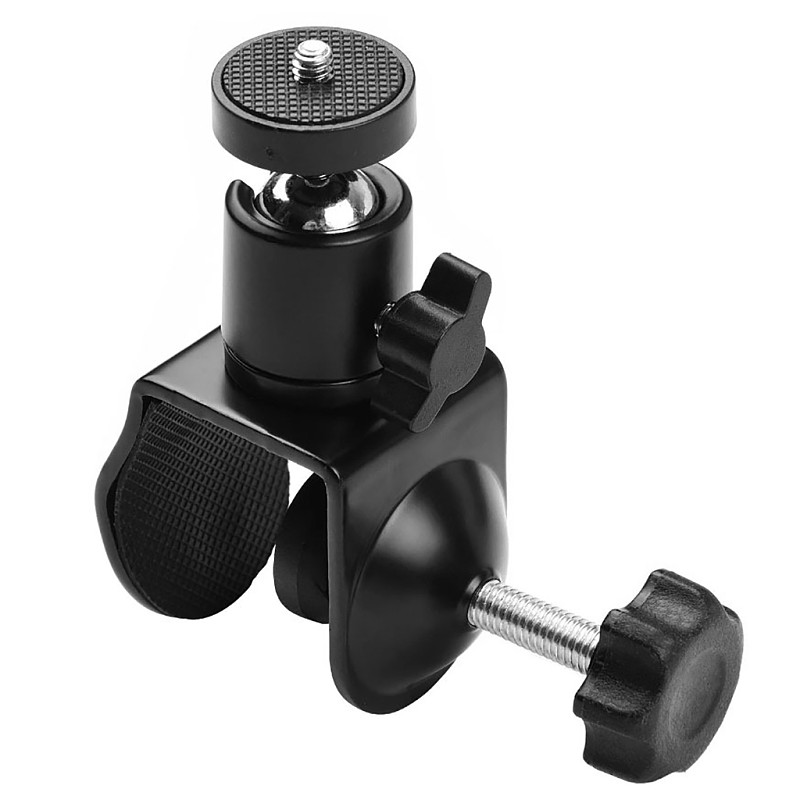 U-shaped Gripper Head Function Powerful Gripper Portable 360° Rotating Ball Gripper Photo Lamp Gripper