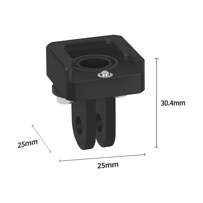 New Mini Dual Slot Quick Mount Dual Card Quick Release Base With Laser logo