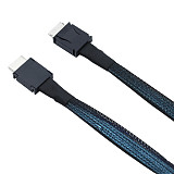 PCIE Oculink SFF 8611 4I To MINI SAS SFF-8611 4I Server Super Speed Cable Data Extension Cable Male To Male Data Transfer Line