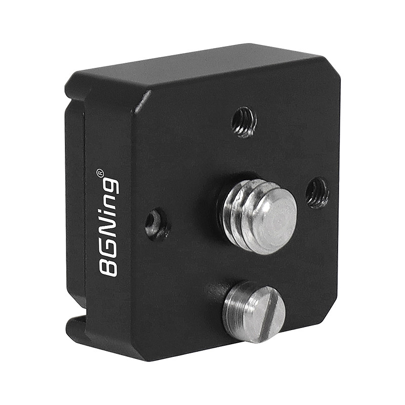 Quick Release Cold Shoe Mount 1/4 Screw for GOPRO Hero13 12 Insta360 Action Camera for DSLR Camera Cage Fill Light Monitor Bracket