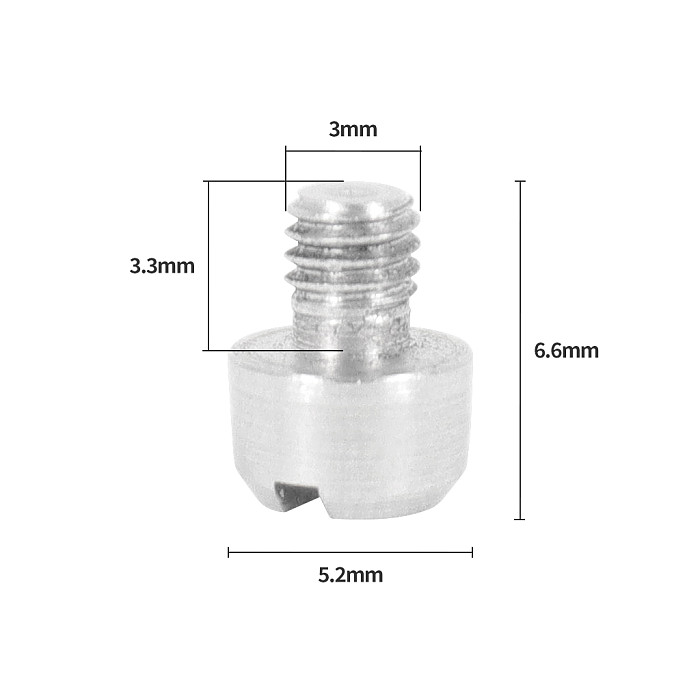 Stainless Steel Pin 1/4 Screw 3.0mm/5.2mm diameter Hole Positioning Column Anti Loosening Anti Reversal Anti Falling