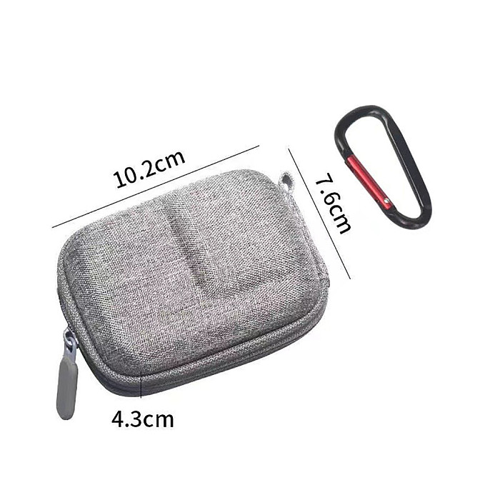 For DJI Osmo Action 3 Camera Mini Storage Bag Portable Protective Storage Bag Waterproof Carrying Case Action Camera Accessories