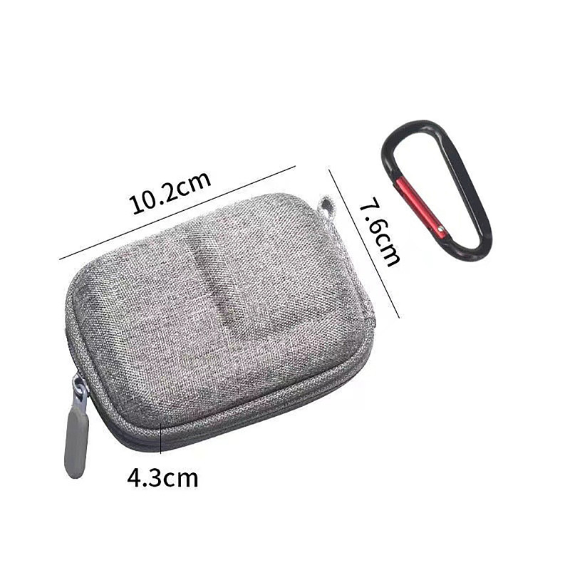 For DJI Osmo Action 3 Camera Mini Storage Bag Portable Protective Storage Bag Waterproof Carrying Case Action Camera Accessories