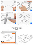 Sunnylife Plastic integrated Protect Propeller Guards Safer flying for Mini 4 Pro