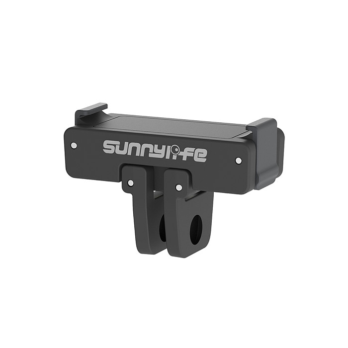 Sunnylife Aluminum Alloy Magnet Foldable Quik Rele Adapter Mount for Compatible ACTION4/3/2